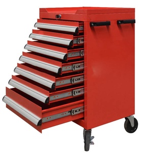 AA4C Armoires à outils à 7 tiroirs avec <span class=keywords><strong>porte</strong></span> latérale Atelier Garage Armoire à outils en métal <span class=keywords><strong>Chariot</strong></span> à outils TC-013 - Product Image 2