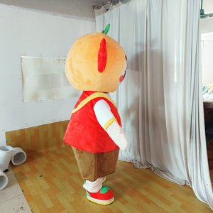 Costume de mascotte d'école d'étudiant en peluche de logo personnalisé adultes personnage de dessin animé Cosplay Costume de mascotte de fête d'<span class=keywords><strong>halloween</strong></span> pour la célébration - Product Image 3