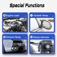 Medidor GPS OBD Universal de Fábrica, Velocímetro, Pantalla Head-Up, Medidor Inteligente con Pantalla de 5 Pulgadas, Multifunción, Temperatura del Agua A600