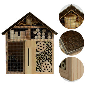 <span class=keywords><strong>Hotel</strong></span> para Insectos de Madera Natural con Certificación FSC y BSCI, Caja de Anidación para Jardín, Casa de Madera para Insectos y Abejas - Product Image 5