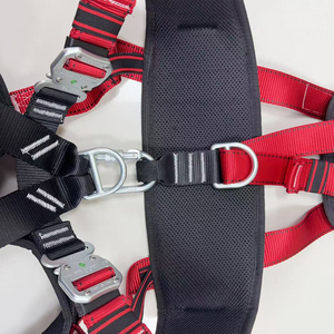 다목적 폴리에스터 가을 보호 하네스 안전 벨트 높이 작업용 산업용 안전 하네스 - Product Image 4