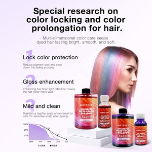 Shampoo colorant fixateur <span class=keywords><strong>de</strong></span> couleur |   Protection <span class=keywords><strong>de</strong></span> la couleur et prévention du décoloration des <span class=keywords><strong>cheveux</strong></span> teints |   OEM ODM personnalisé pour les marques <span class=keywords><strong>de</strong></span> salons et <span class=keywords><strong>de</strong></span> colorations capillaires - Product Image 6