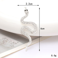 Nouveaux accessoires de bijoux DIY sur le thème du zodiaque serpent, polyvalents, personnalisés, mini-breloques serpent en alliage de zinc électroplaqué pour coques de téléphone