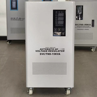 Vente directe d'usine, stabilisateur AVR à commande automatique par servomoteur TND-15KVA pour la maison/le magasin