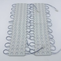 Module LED AC 110V 220V SMD 2835 98*20MM 3mm 3 LED 2W IP65 Blanc froid Blanc chaud Module LED utilisé pour les enseignes et panneaux d'affichage LED