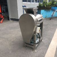 0.5T Commerciële Fruit Groente Juicer met Motor Schroef Ontwerp Sojamelk Appel Citroen Gember Sap Machine 380 V/220 V