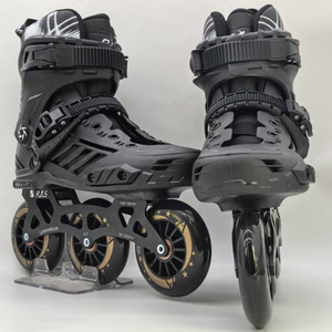 Patins à roulettes à trois roues pour adultes, pour la course en ligne sur route/piste - Product Image 4