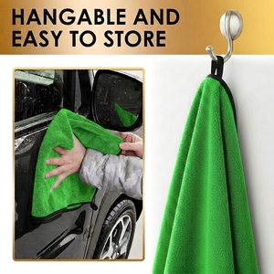 Serviette en microfibre à boucles torsadées à séchage rapide, haute densité 700 800 900 g/m², super absorbante, pour l'entretien automobile et le detailing – Fournisseur direct usine - Product Image 3