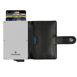 <b>RFID</b> <b>Blocking</b> Vintage Unisex PU Leather <b>Wallet</b> Large Thin Credit Card Holder Anti Theft Short Fashion Open ID Bank Card Nylon - Product Image 1