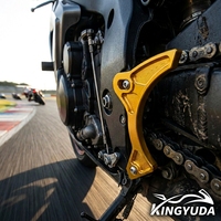 Protection de pignon personnalisée en aluminium aérospatial CNC pour Suzuki DR-Z 400 S SM DRZ 125 – Pièce de performance légère