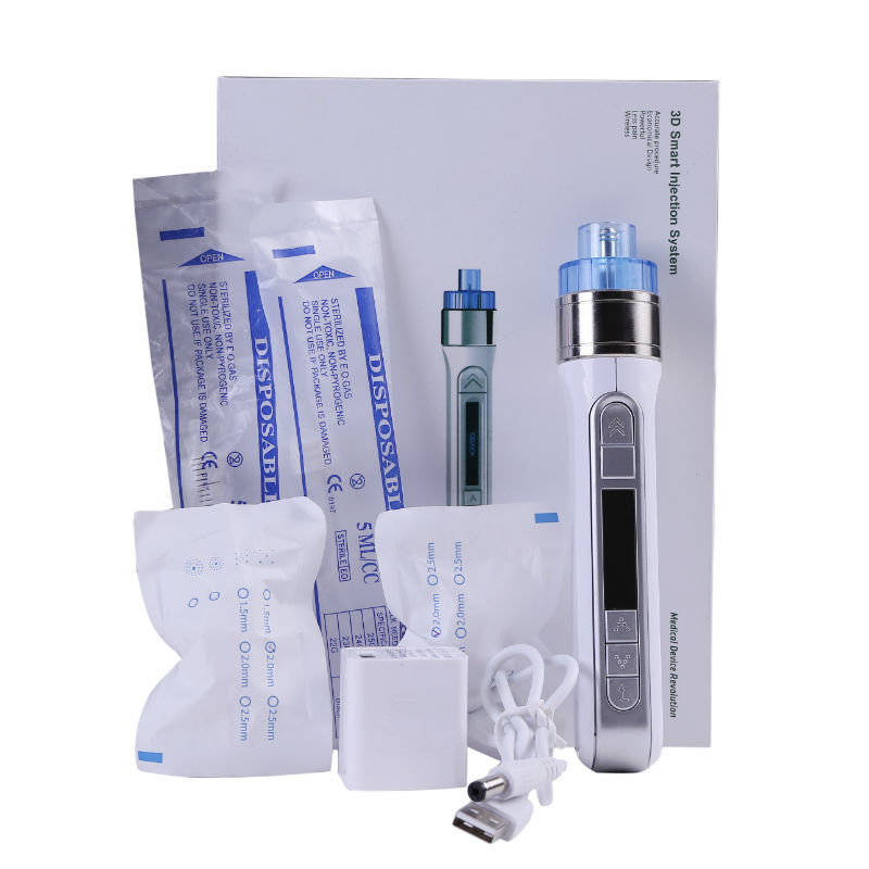 Электрический мезотерапевтический пистолет гиалуроновая 2 в 1 анти возрастная Гиалуроновая кислота гиалурон caneta давление гиалautonic наполнитель ручка инъекция