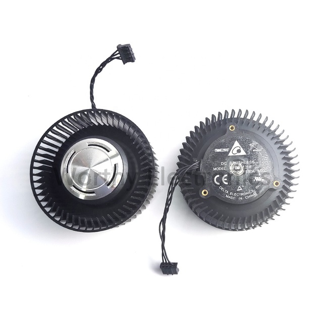 Electronic component turbofan blower GTX460/480/580 GTX660/670/680 NA BFB0712HF graphics card cooling fan