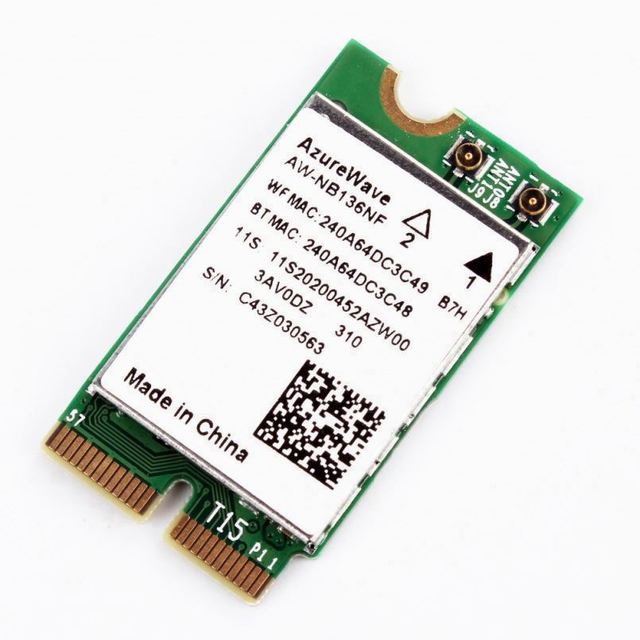 AzureWave AW-NB136NF WiFi 802.11n + Ble 4.0 Wireless Card for Dell Acer