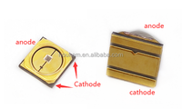 LED UVC 255nm 254nm, LED UV profondes 3W 255nm 260nm avec carte PCB en cuivre rouge