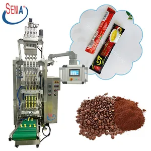 Máquina de embalagem vertical para sacos de café, pó e selagem, bastão de 1-10g multi pistas 5GM