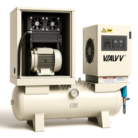 Compresseur d'air à vis sans huile 22-50HP 30-37KW Moteur et engin industriels