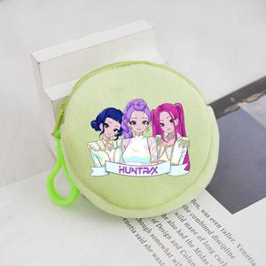 Schnelle Lieferung Maßgefertigte Kpop Demon Hunters Plüsch-Geldbörse Huntrix Saja Boys Rumi Cartoon-Animations-Portemonnaie für Kinder Weihnachtsgeschenk - Product Image 2