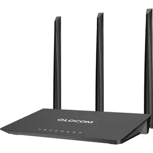QLOCOM COMFAST TENDA routeur Gigabit 2.4G 5.8G double bande 1200Mbps routeur WiFi sans fil avec antennes à Gain élevé plus large Distance