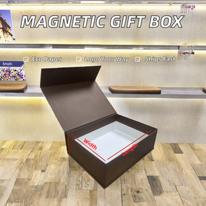 Dossiers magnétiques en gros en carton recyclé avec logo personnalisé, livraison rapide, en stock - Product Image 2