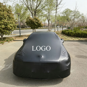 Housse de <span class=keywords><strong>voiture</strong></span> en PU élastique, protection UV extérieure, <span class=keywords><strong>anti</strong></span>-rayures, isolation thermique, imperméable, résistante au soleil, housse de carrosserie automobile - Product Image 1