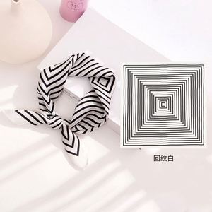 OEM ODM Custom Digital Printing Ladies Polyester <b>Silk</b> Satin <b>Scarves</b> Canvas Denim Fabric Rayon Cotton Material for Women - Product Image 5