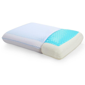 ventilated cool gel memory foam pillow