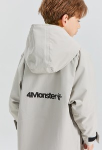 Factory Custom Waterproof Swim Parka Long Sleeve Changing Robe <strong>Dry</strong> <strong>Swimming</strong> Robe for Men Adult Kids Surf Poncho Swim <strong>Coat</strong> - Product Image 3