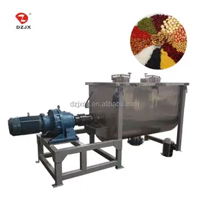 Dz gia súc thức ăn công nghiệp ngang sơn thức ăn đất sét hàng loạt Ribbon Mixer