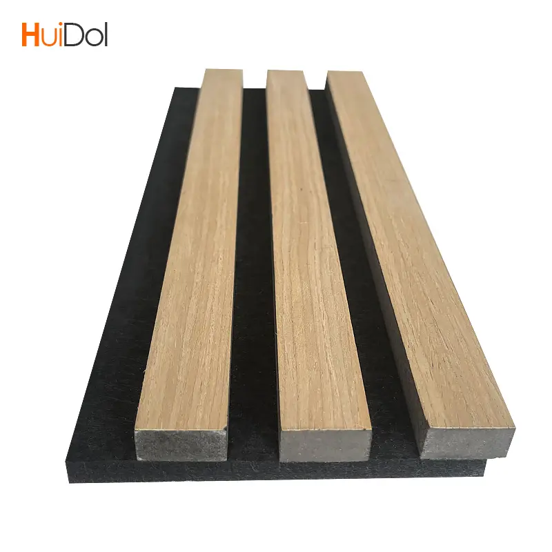 उच्च गुणवत्ता ध्वनिक छत आउटडोर वॉलपेपर 3 डी प्राकृतिक लकड़ी स्लेट क्लैडिंग ध्वनि अवशोषित दीवार पैनल