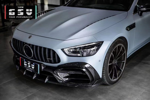 ชุด GT50คาร์บอนไฟเบอร์ใหม่สำหรับ Mercedes AMG 53 63พร้อม GT50ด้านหน้า53 63 AMG ตัวกระจายริมฝีปากสปอยเลอร์ - Product Image 4