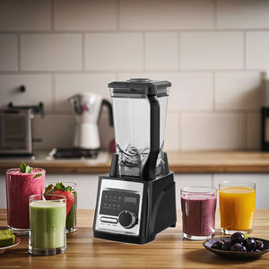 <span class=keywords><strong>Licuadora</strong></span> Silenciosa para Frutas Frescas, 220V, Plateada, para Hacer Smoothies, con Perilla, Trituradora de Pared para Vidrio - Product Image 3