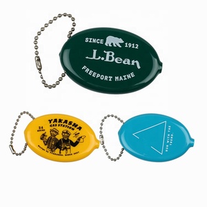 Hot Keychain Mềm PVC Nhựa Pouch Bỏ Túi Đồng Xu Ví Rõ Ràng Pvc Vòng Nhựa Đồng Xu Ví Móc Chìa Khóa - Product Image 2