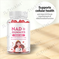Gummies Julong 1000MG NAD+ : Complément NAD+ Sans Sucre, Vitamine B3 Biologique, Niacinamide – Stimule la Régénération du NAD et l'Énergie