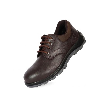Chaussures de sécurité antistatiques de qualité supérieure avec plaque intermédiaire en acier et doublure en maille marron pour la construction et l'industrie - Product Image 5