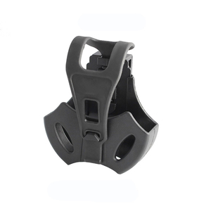 Secure OpenTop Quick Access Polymer Holder <b>Pouch</b> with <b>Belt</b> Clip for Outdoor Gear <b>Tool</b> Storage and Secure Carry Use - Product Image 2