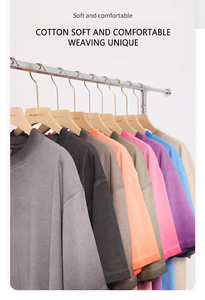 Camiseta Vintage Extra Grande de Algodón 100% de 260 g/m² de Alta Calidad para Hombre, Unisex, con Estampado DTG Personalizado, Lavado Ácido, de Gran Gramaje - Product Image 6