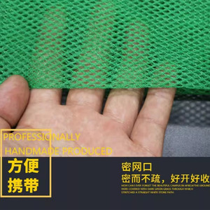 Portable <b>Mini</b> Fish Net Bag Green Lightweight Mesh Fishing Tackle <b>Storage</b> Carry Bag Multi Purpose - Product Image 4