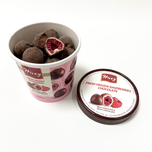 Nouvel Arrivage Hicey : Framboises enrobées de chocolat surgelées double couche, fraîches et surgelées, en gros - Product Image 1