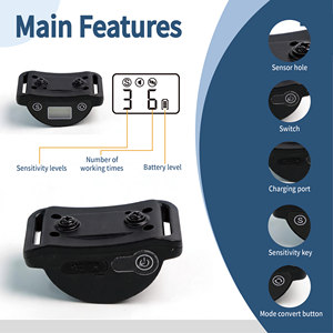 Correas Para Perros <b>Dog</b> Accessories Humane Vibration <b>Dog</b> <b>Collar</b> Pet Training & Behavior Products Anti Bark <b>Collar</b> - Product Image 4