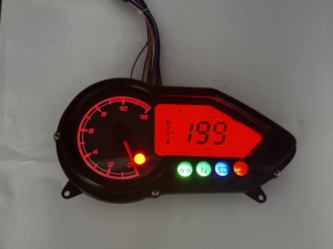 Accesorios para motocicletas velocímetro multifuncional e impermeable odómetro de moto compatible con Bajaj Pulsar 180 - Product Image 5