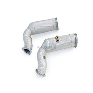 Tuyau d'échappement de précision EA825 <span class=keywords><strong>V8</strong></span> bi-<span class=keywords><strong>turbo</strong></span> pour <span class=keywords><strong>Porsche</strong></span> <span class=keywords><strong>Cayenne</strong></span> 4.0T 2017-2023 – Modification de puissance, adaptation droite - Product Image 2