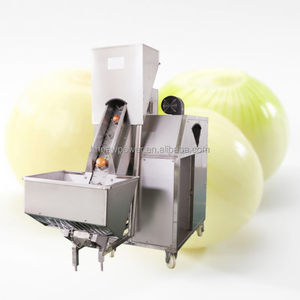 Machine intelligente de pelage et de nettoyage des oignons / Machine de pelage d'oignons commerciale - Product Image 1