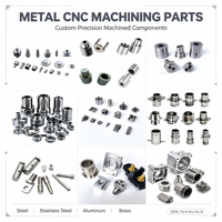 Pièces usinées CNC Mill-Turn en acier inoxydable, tolérance stricte de 0,005 mm, finition de surface multiple pour l'usinage