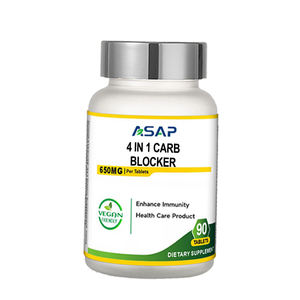 Fuerza 4 en 1 tableta bloqueadora de carbohidratos Extracto de riñón blanco píldoras delgadas más quemador de grasa pérdida de peso píldoras de dieta - Product Image 1