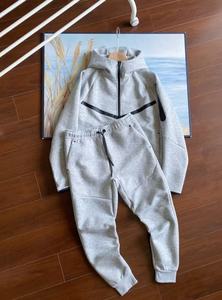 Tuta Sportiva in Pile Tecnico di Cotone con Zip Intera, Set Felpa con Cappuccio, Vendita Separata di Top o <span class=keywords><strong>Pantaloni</strong></span> - Product Image 5