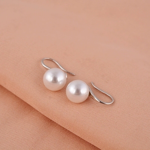 Boucles <span class=keywords><strong>d</strong></span>'oreilles pendantes FY-EZ189 en argent sterling 925, élégantes clous <span class=keywords><strong>d</strong></span>'oreilles en perles françaises pour femmes, accessoires tendance pour Instagram - Product Image 3