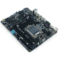 Carte mère de haute qualité et bon marché LGA1150 H81 pour ordinateur de bureau, double DDR3 16 Go SATA3.0 NVME M.2