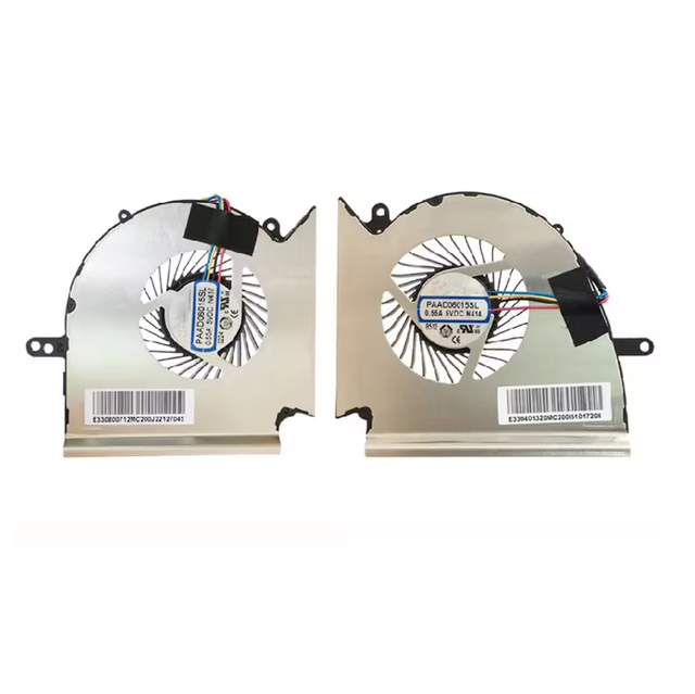 Laptop Cooling Fans for MSI GE75 GP75 GL75 WE75 MS-17E7 MS-17E2 PAAD06015SL N414 N417 CPU Cooler Radiator GPU Graphics Fan ORG