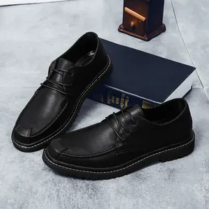 Zapatos Deportivos Casuales de Piel Genuina para Hombre, con Características Antideslizantes para Primavera e Invierno - Product Image 6