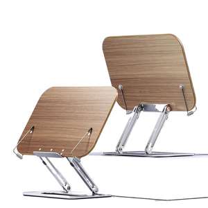 עץ Rehal קוראן עומד אחת ספר קריאת Stand עץ, מתכוונן ספר Stand, ספר מחזיק עץ ספר מחזיקי פליז עיצוב - Product Image 1